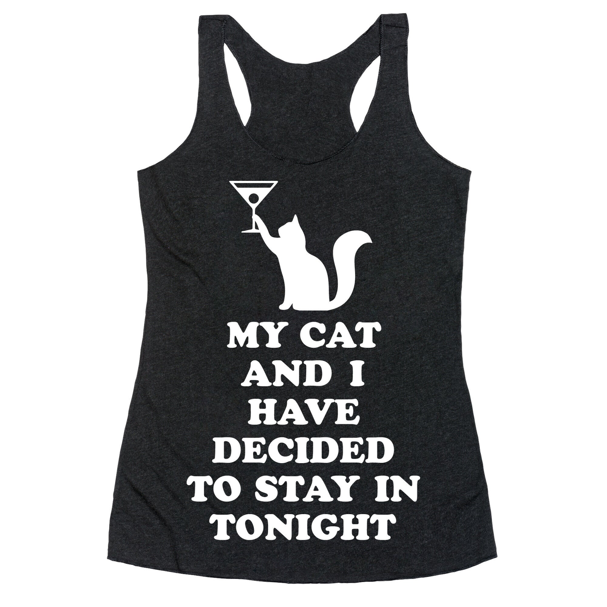 My Cat And I Racerback Tank
